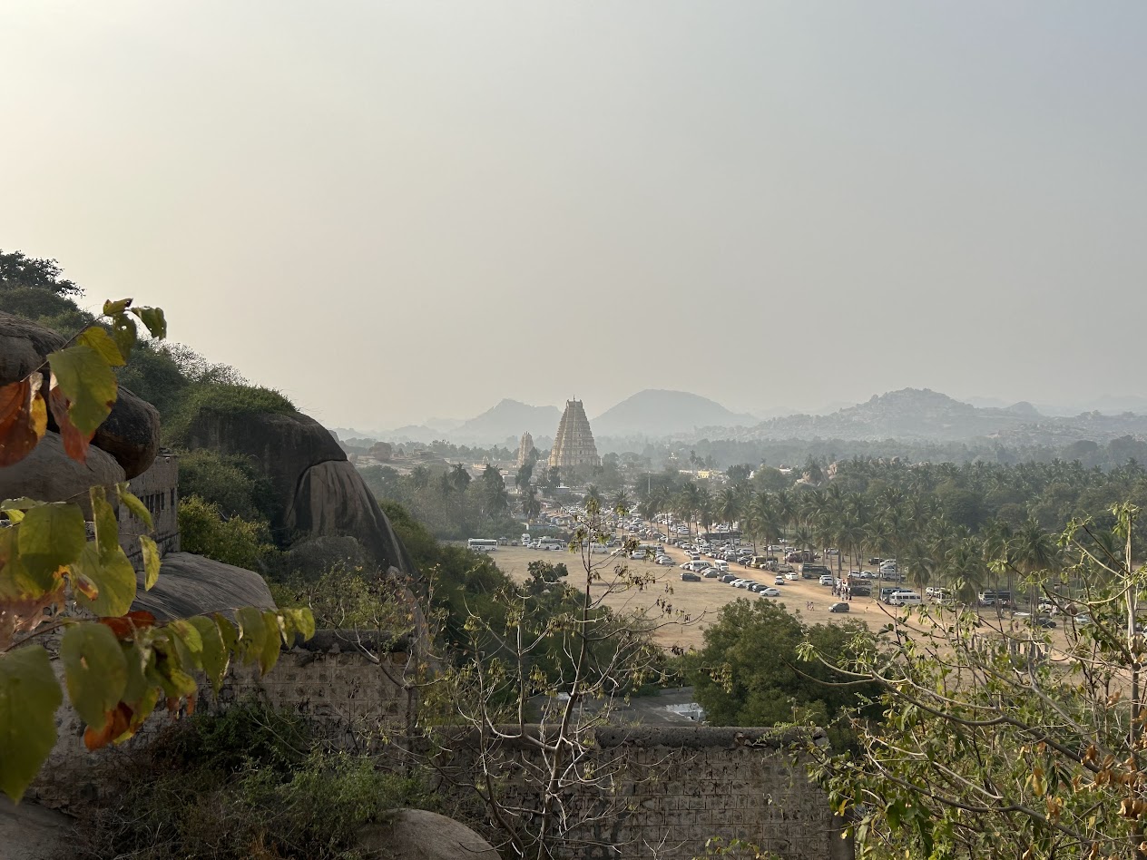 Virupaksha Temple from Mantanga Temple
